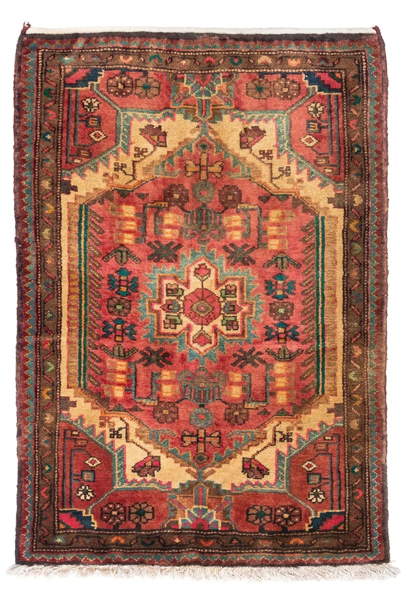 Perserteppich - Nomadic 75 x 110 cm - rot