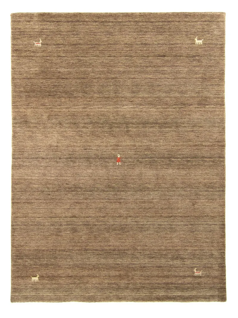 Gabbeh Teppich - Indus 200 x 250 cm - braun