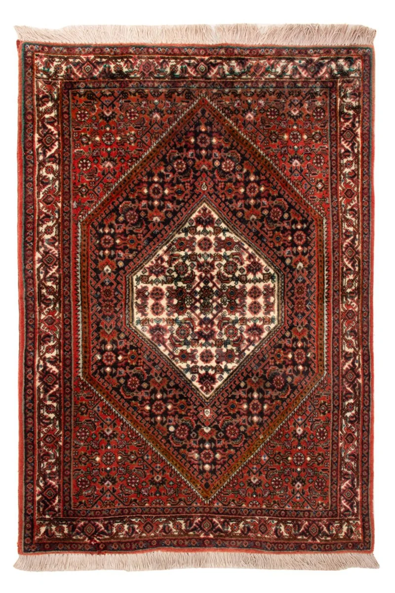 Perserteppich - Bidjar - 74 x 102 cm - rot