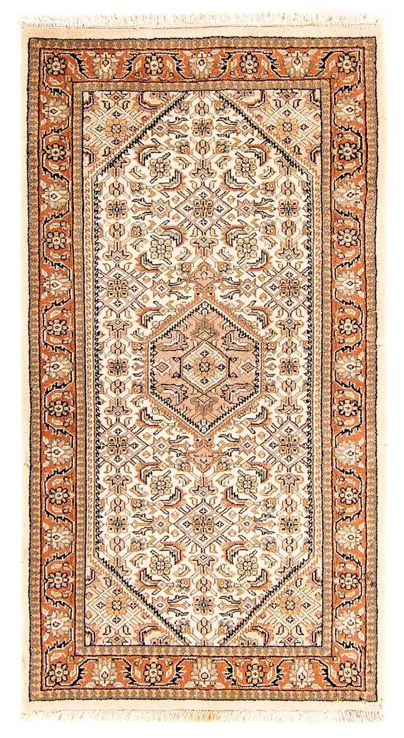 Orientteppich - Bidjar - Indus 70 x 140 cm - beige