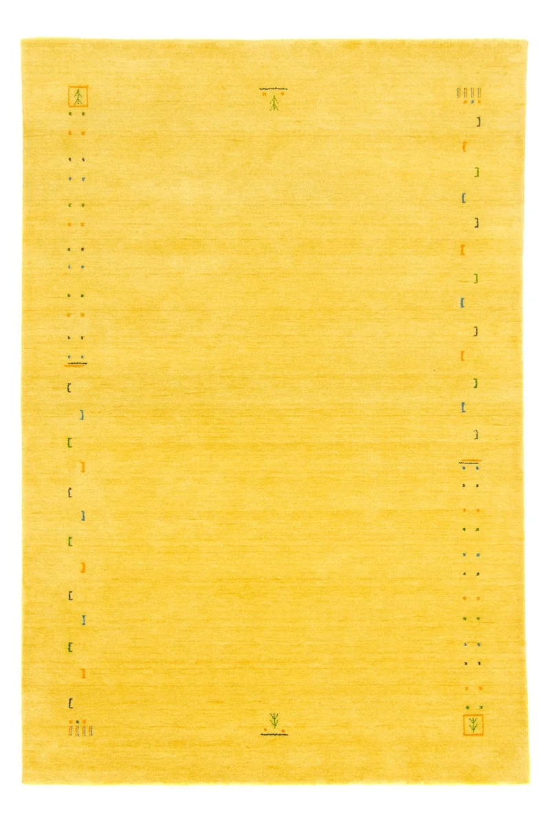 Gabbeh Teppich - Indus 200 x 250 cm - gold