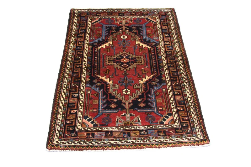 Perserteppich - Nomadic 92 x 138 cm - rot