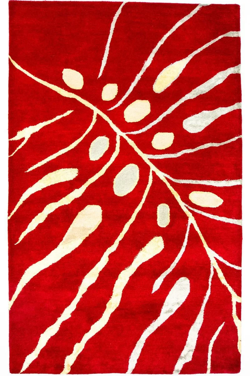 Designer Teppich 152 x 245 cm Wohnzimmer Teppich
