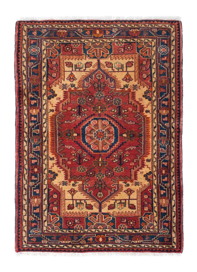 Perserteppich - Nomadic 90 x 124 cm - rot
