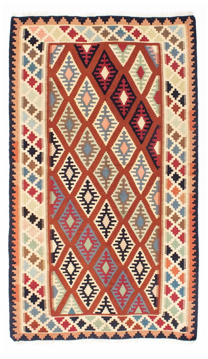 Kelim Teppich - Oriental 108 x 184 cm - beige