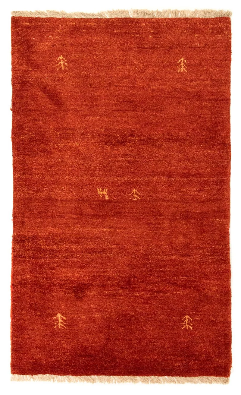 Gabbeh Teppich - Perser 74 x 135 cm - rot