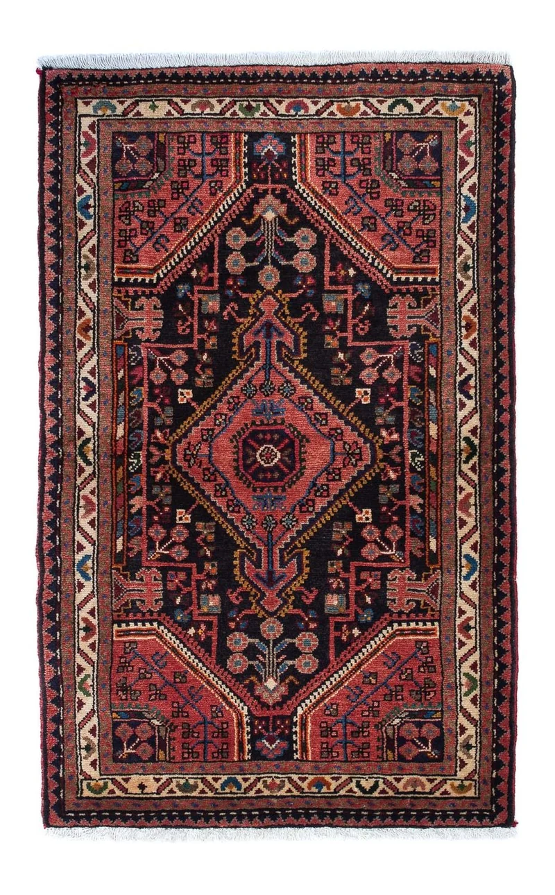 Perserteppich - Nomadic 85 x 130 cm - dunkelblau