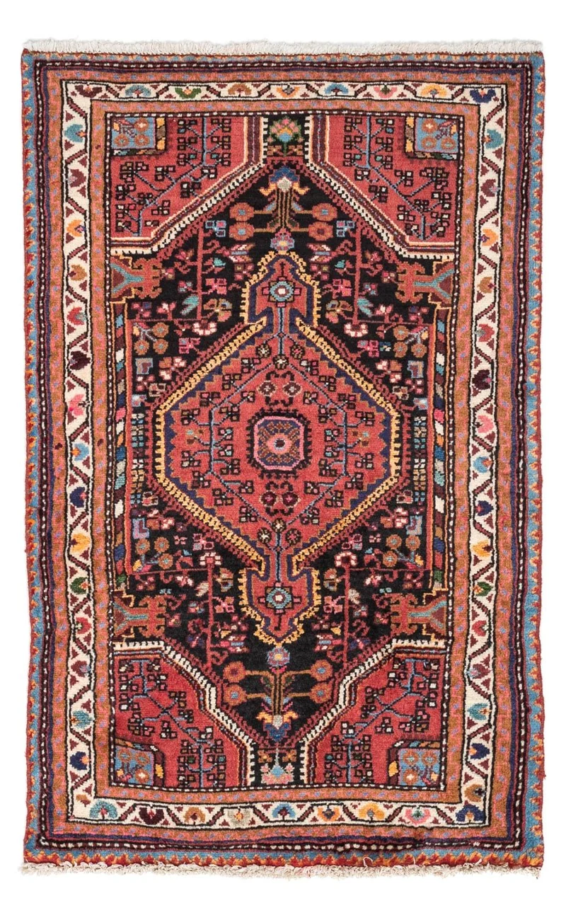 Perserteppich - Nomadic 75 x 118 cm - rot