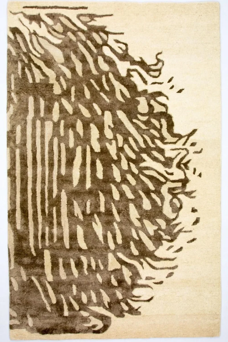 Designer Teppich 152 x 242 cm Wohnzimmer Teppich