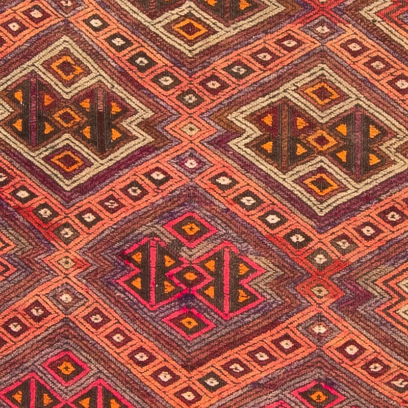 Kelim Teppich - Old 75 x 400 cm - mehrfarbig