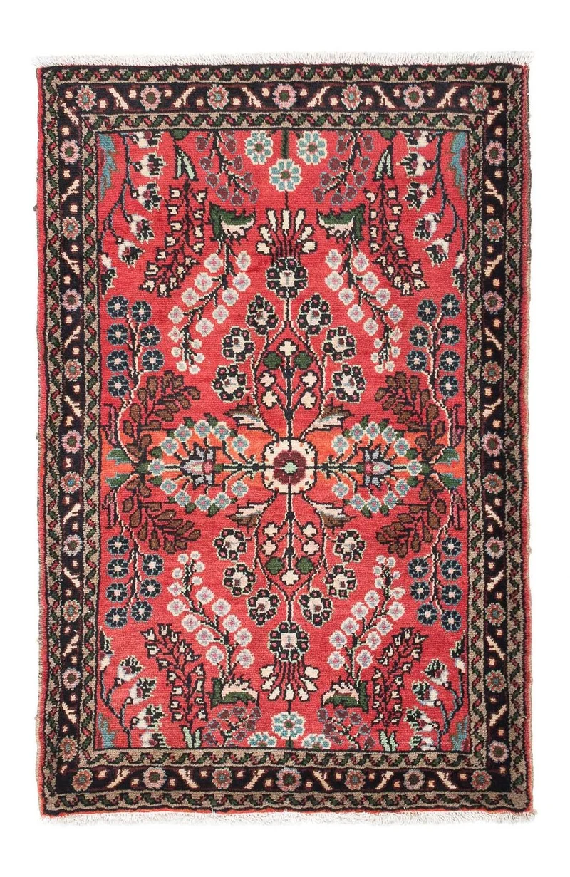 Perserteppich - Nomadic 85 x 129 cm - rot