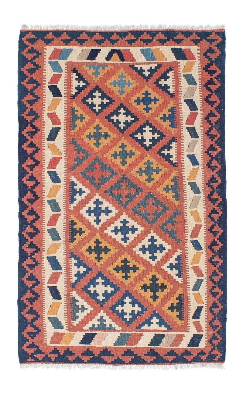 Kelim Teppich - Oriental 109 x 180 cm - mehrfarbig