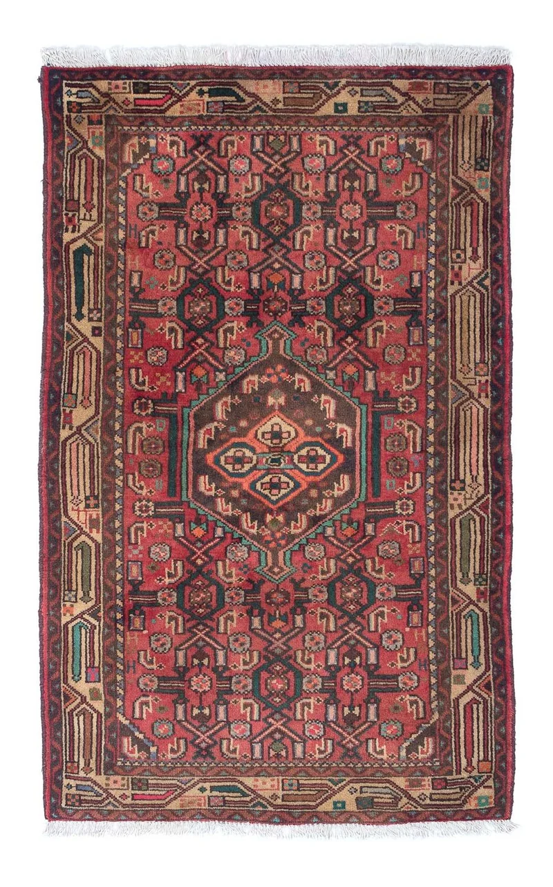Perserteppich - Nomadic 82 x 130 cm - hellrot