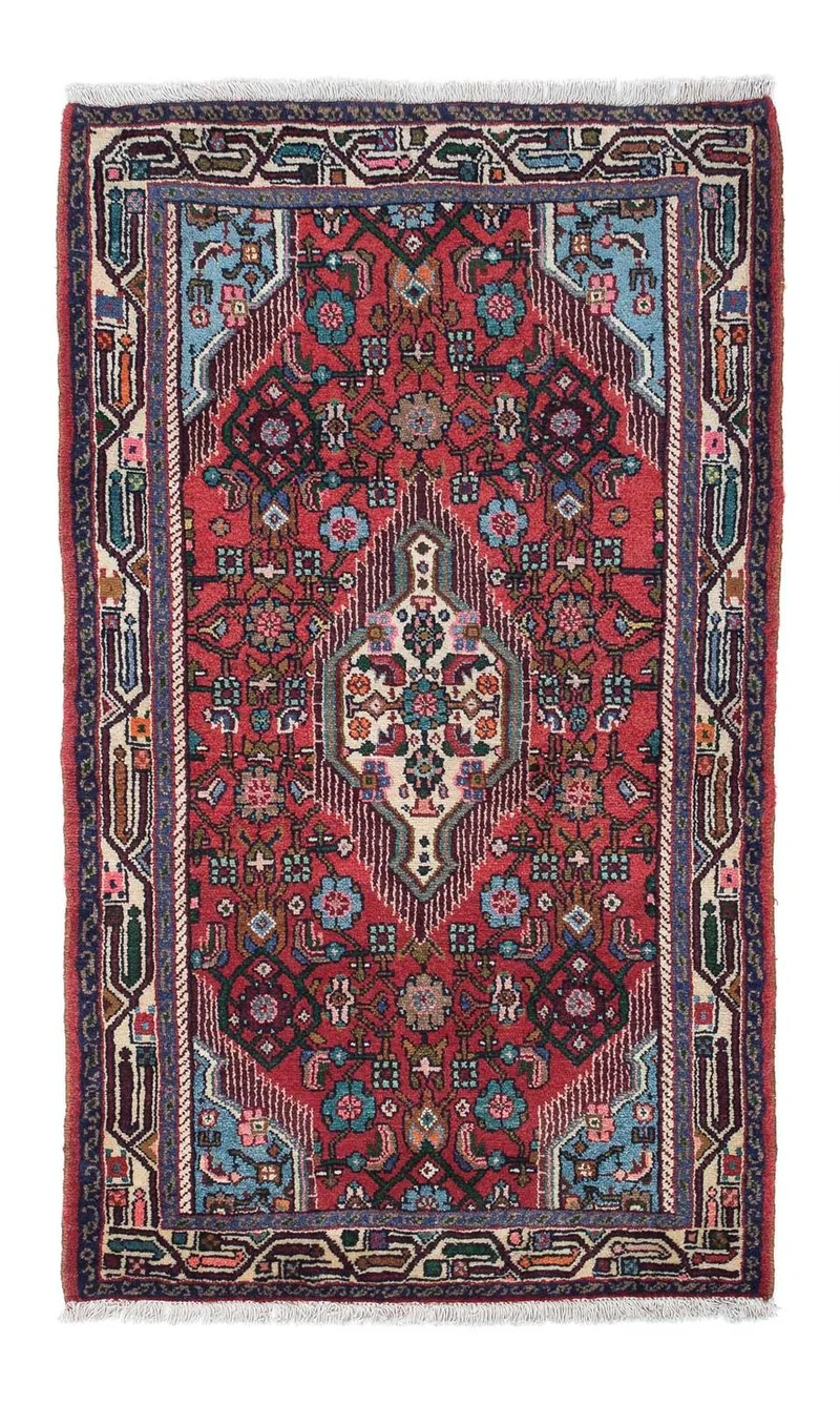 Perserteppich - Nomadic 81 x 133 cm - rot
