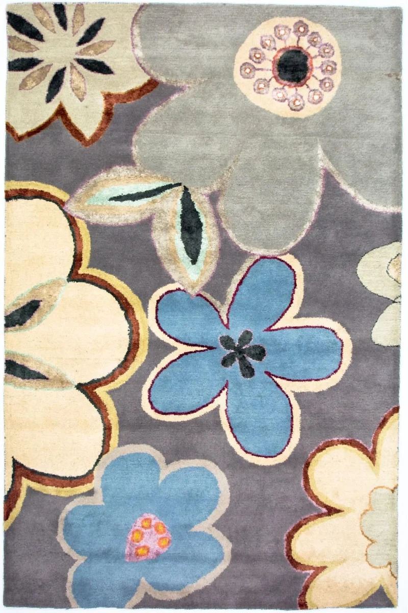 Designer Teppich 150 x 237 cm Teppich Wohnzimmer