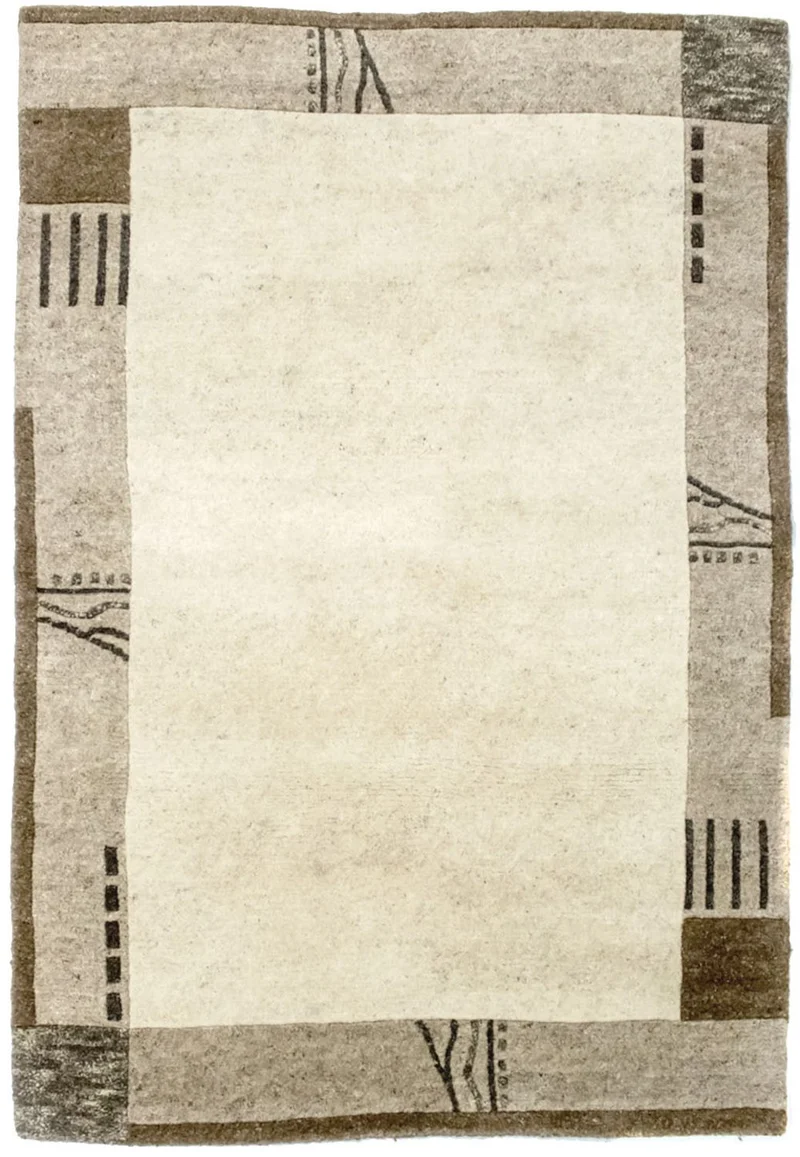 Nepal Teppich 122 x 174 cm - beige