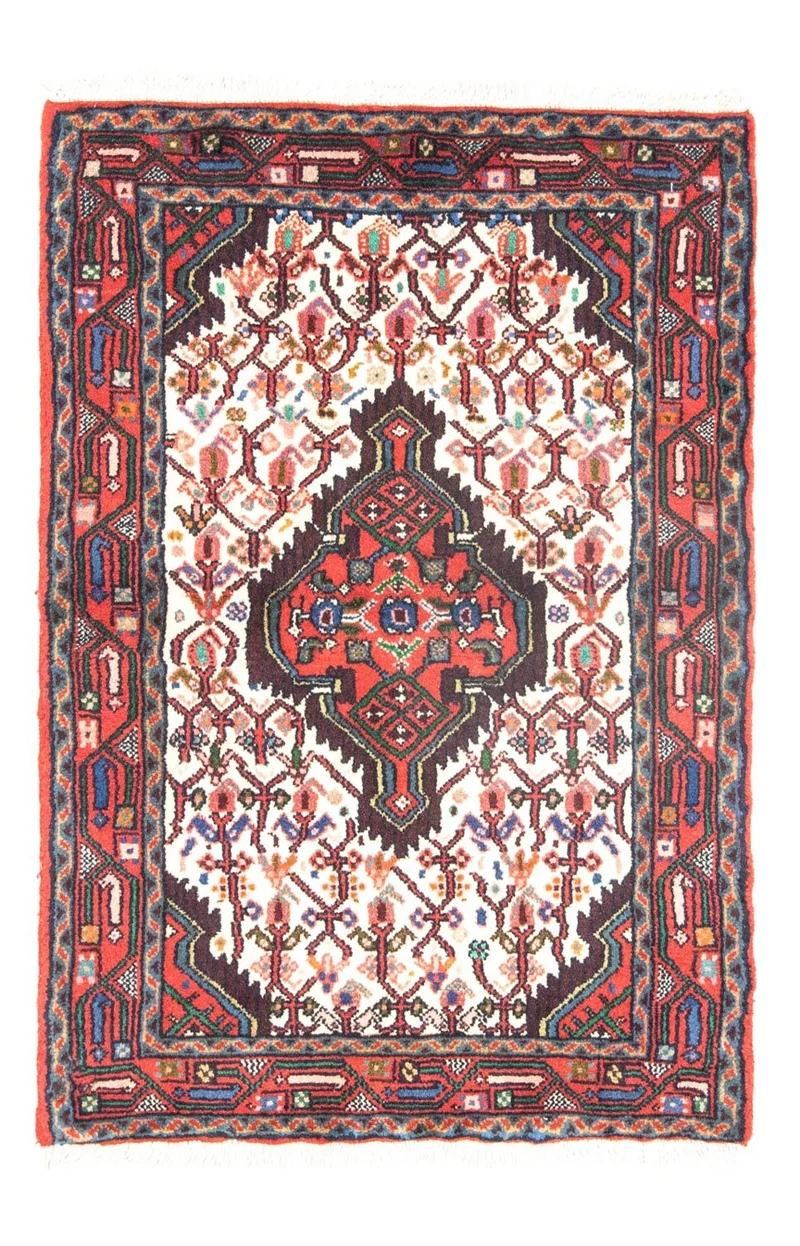 Perserteppich - Nomadic 74 x 107 cm - rot
