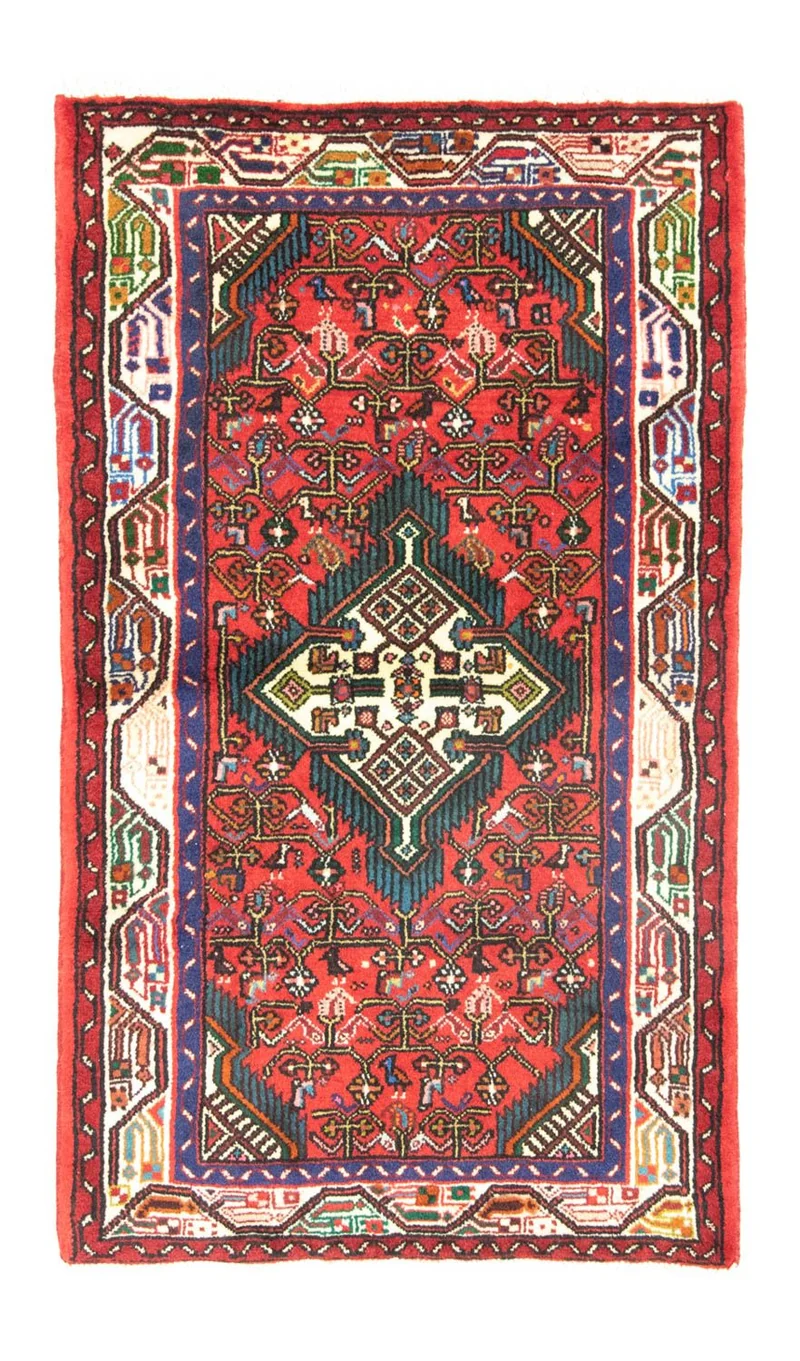 Perserteppich - Nomadic 75 x 130 cm - rot