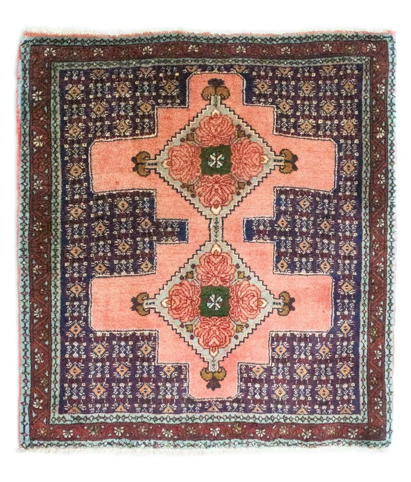 Perserteppich - Classic 73 x 77 cm - lachs