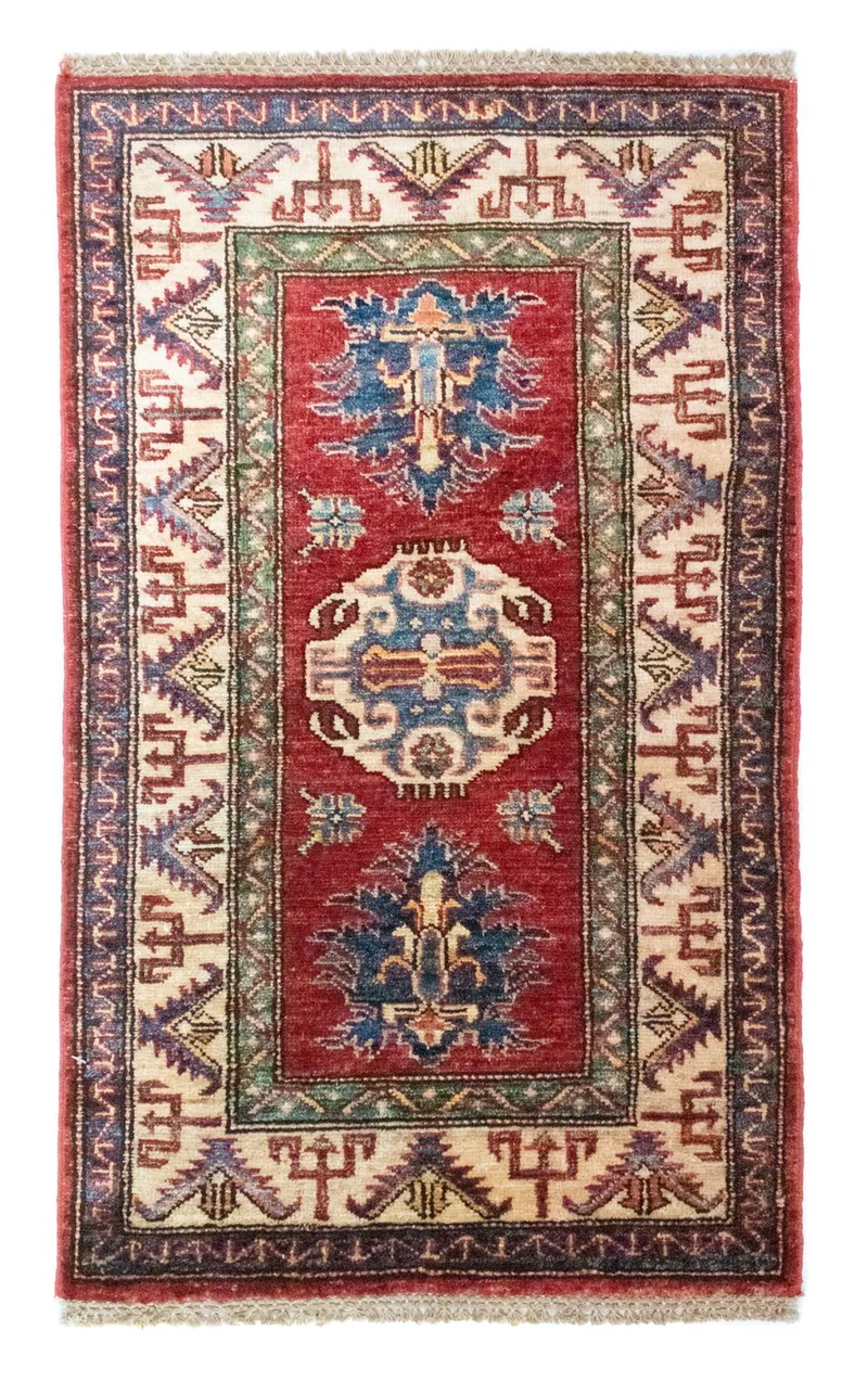 Ziegler Teppich - Kazak 57 x 96 cm - rot