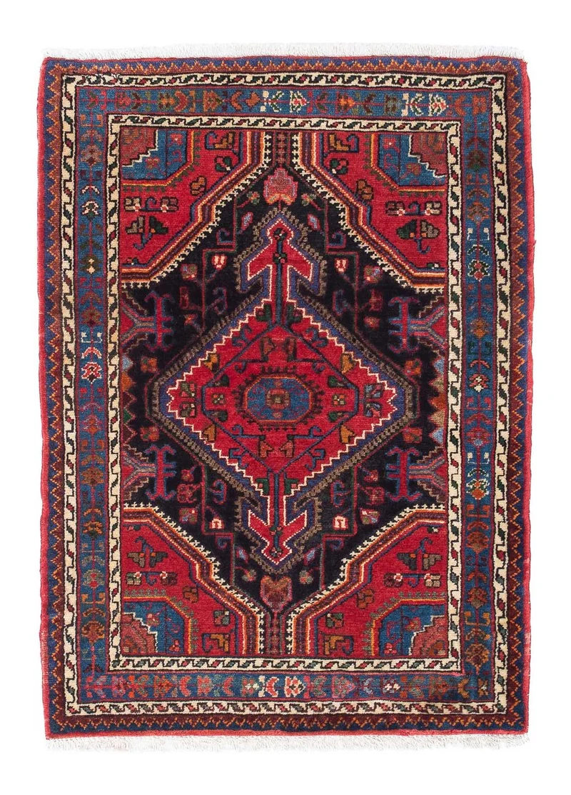Perserteppich - Nomadic 88 x 120 cm - rot