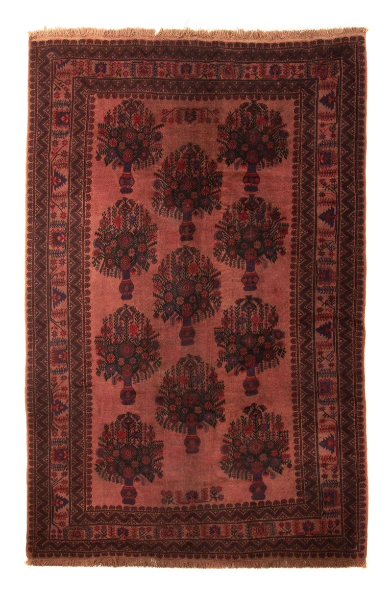 Orientteppich 200 x 303 cm - mehrfarbig