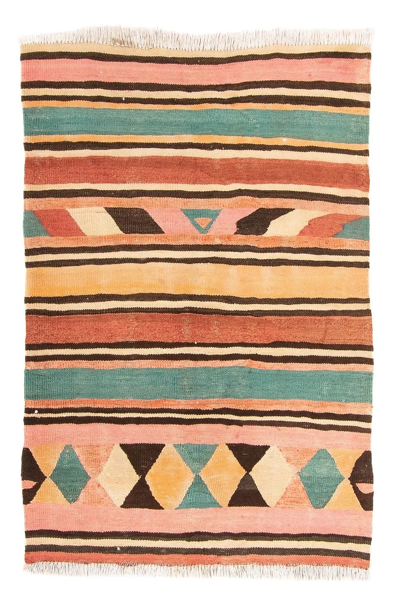 Kelim Teppich - Old 120 x 160 cm - mehrfarbig