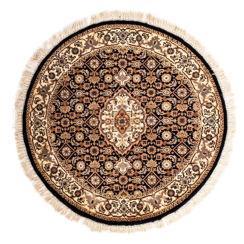 Orientteppich - Bidjar - Indus 93 x 93 cm - dunkelblau