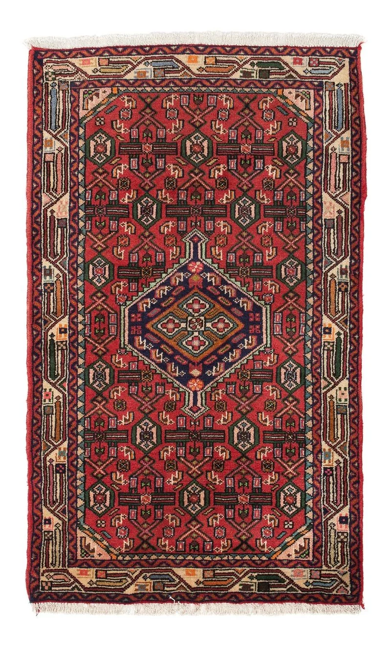 Perserteppich - Nomadic 80 x 131 cm - rot