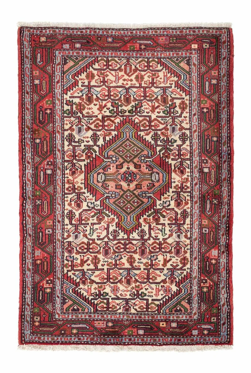 Perserteppich - Nomadic 84 x 125 cm - beige
