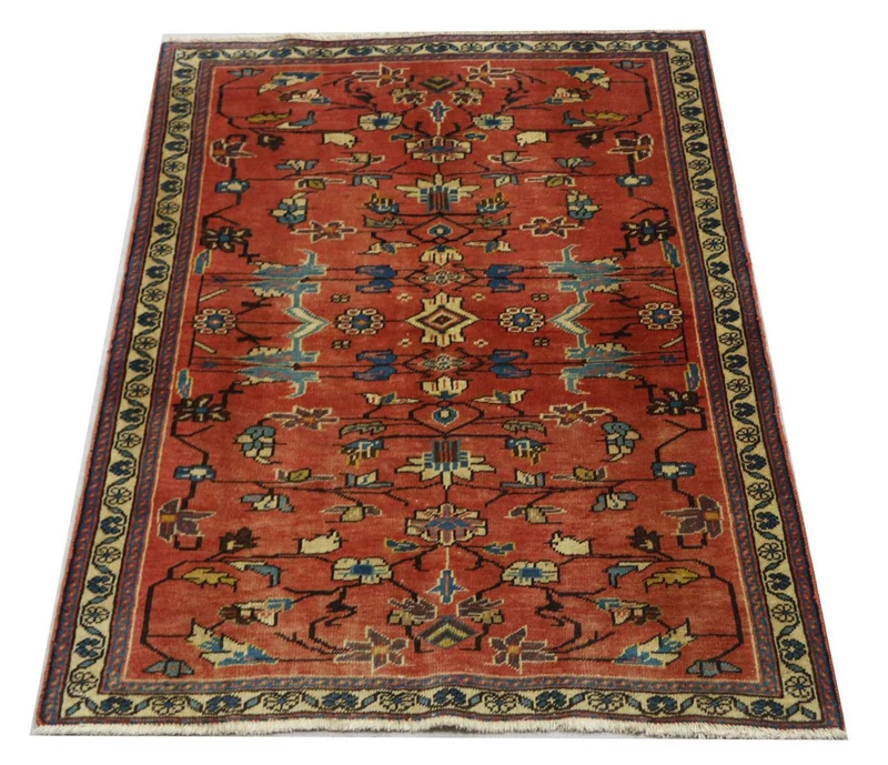 Perserteppich - Nomadic 104 x 147 cm - rost