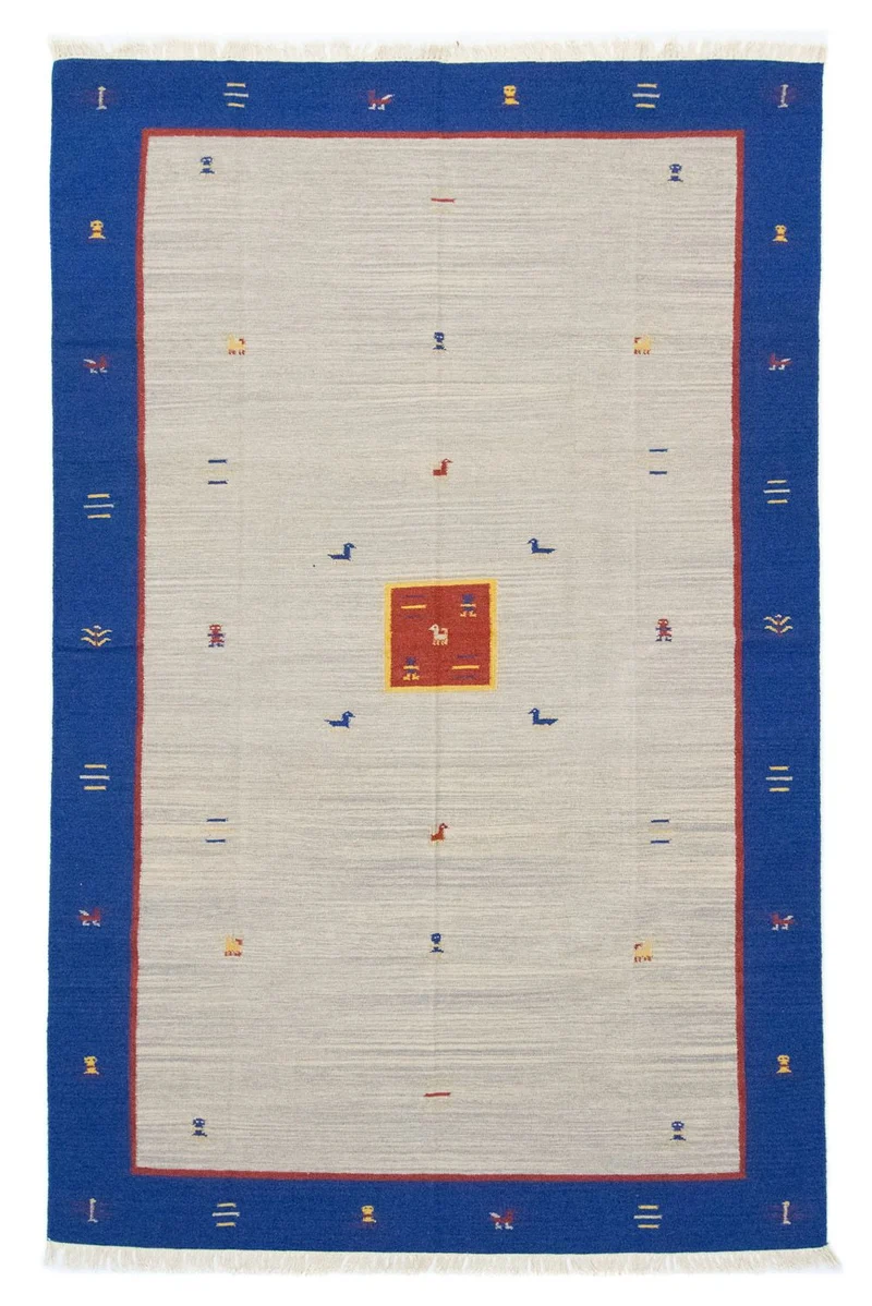 Kelim Teppich - Trendy 200 x 300 cm - beige