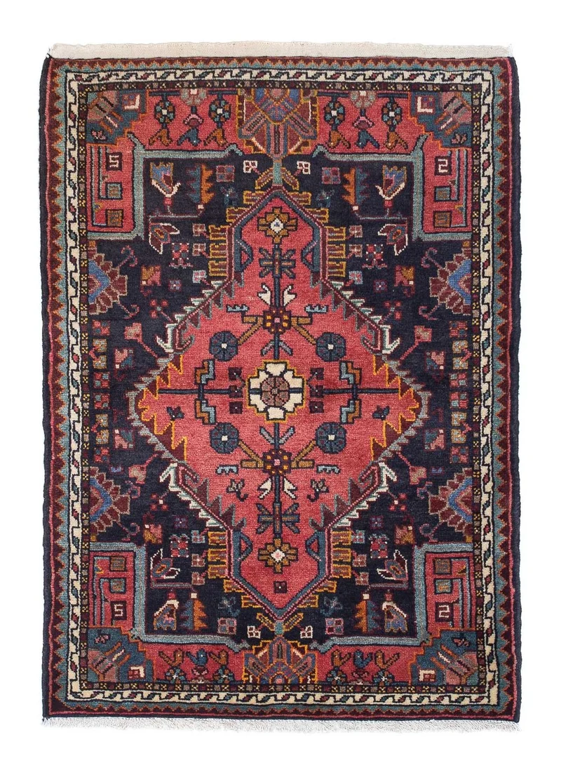 Perserteppich - Nomadic 84 x 115 cm - dunkelblau