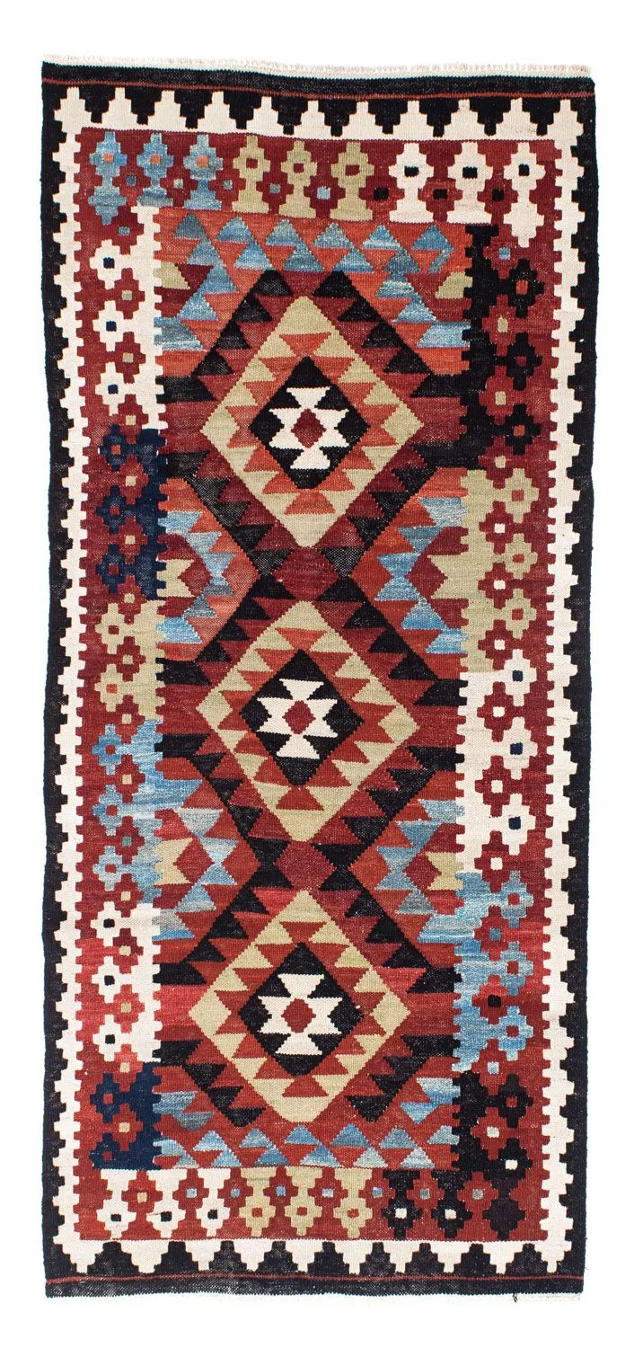 Kelim Teppich - Oriental 100 x 222 cm - mehrfarbig