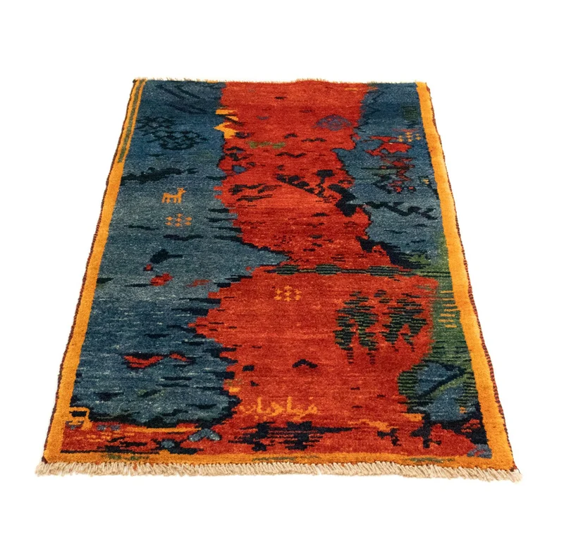 Gabbeh Teppich - Perser 69 x 126 cm - rot