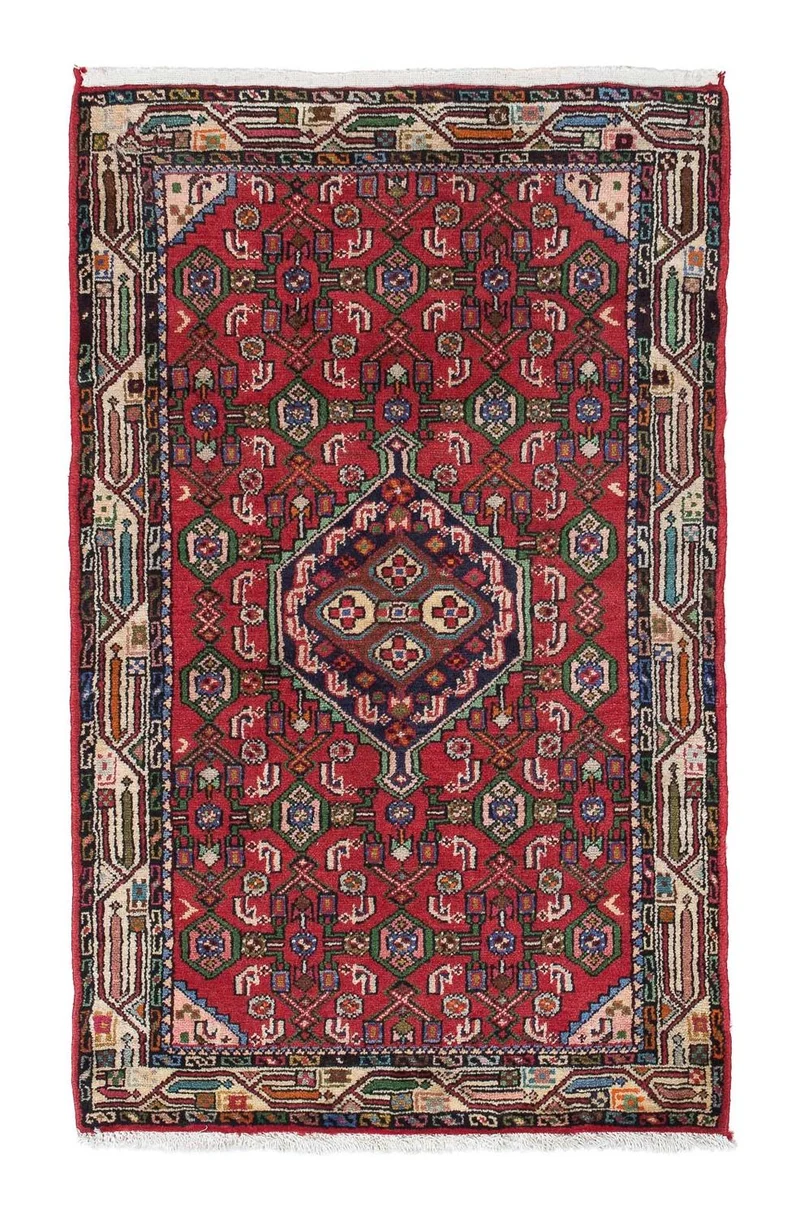 Perserteppich - Nomadic 78 x 124 cm - rot
