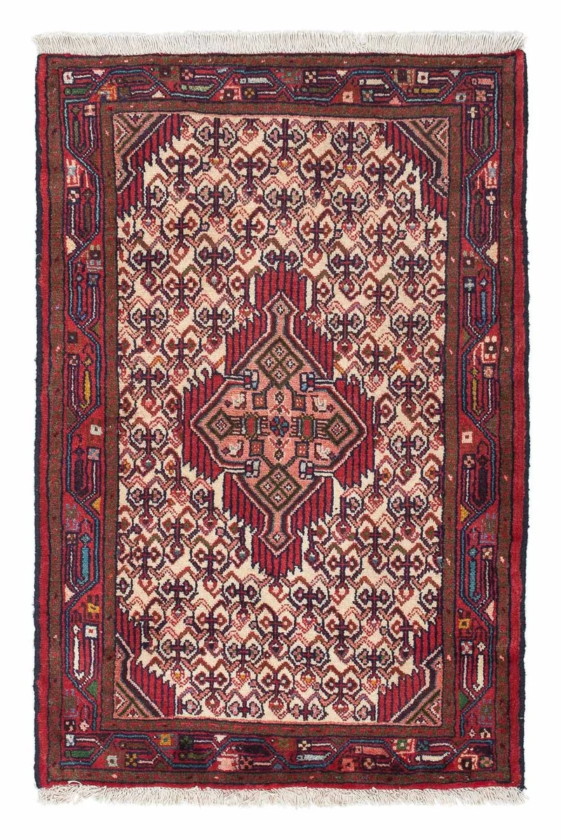 Perserteppich - Nomadic 80 x 122 cm - beige