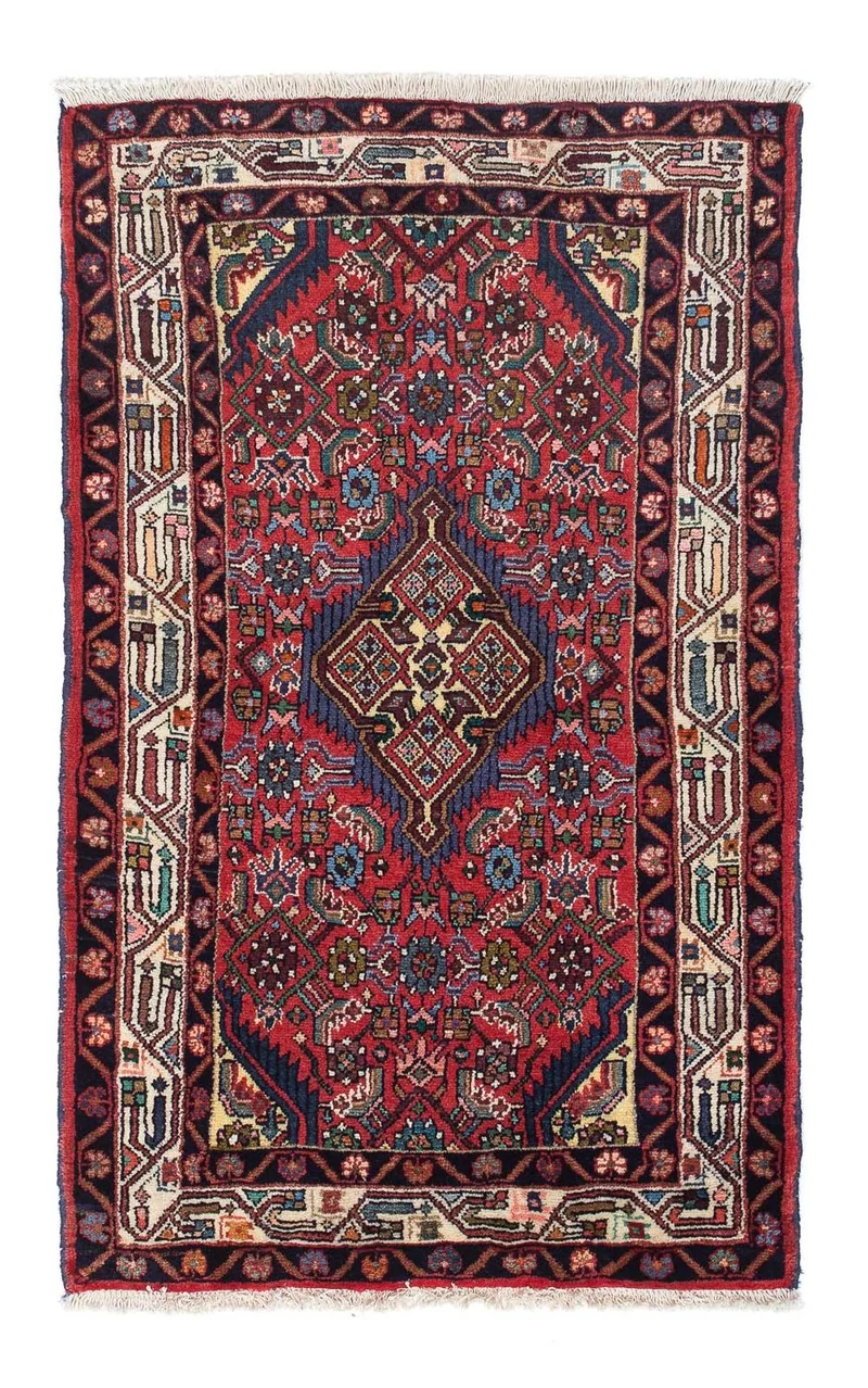 Perserteppich - Nomadic 80 x 122 cm - rot