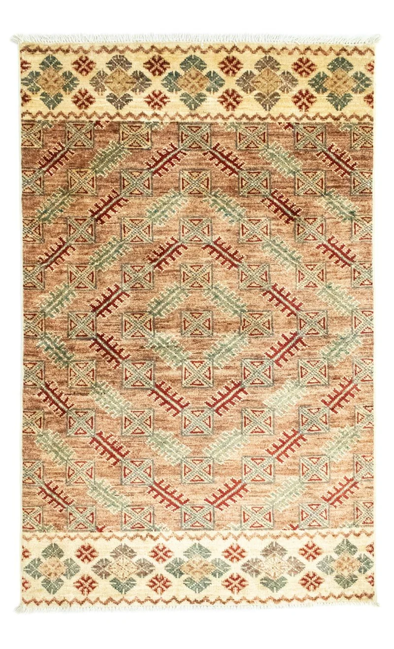 Ziegler Teppich - Modern 80 x 123 cm - braun