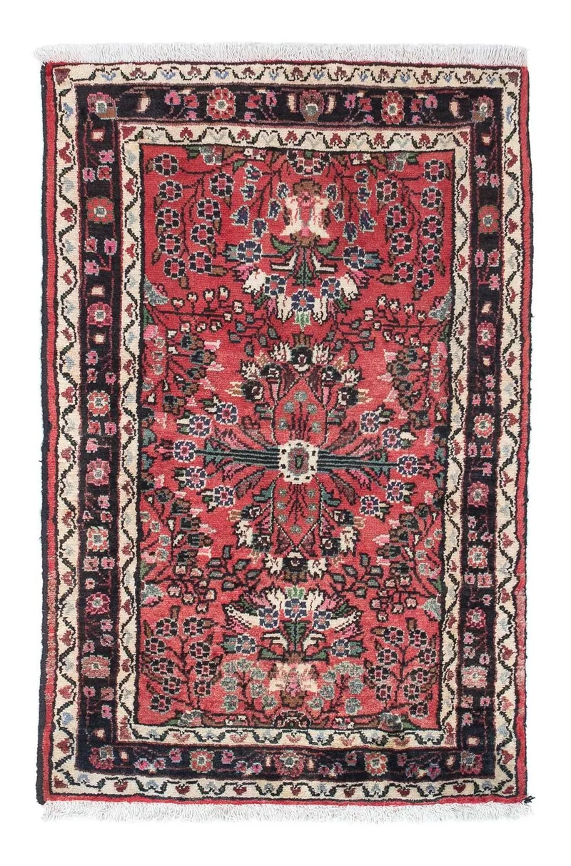Perserteppich - Nomadic 79 x 121 cm - rot