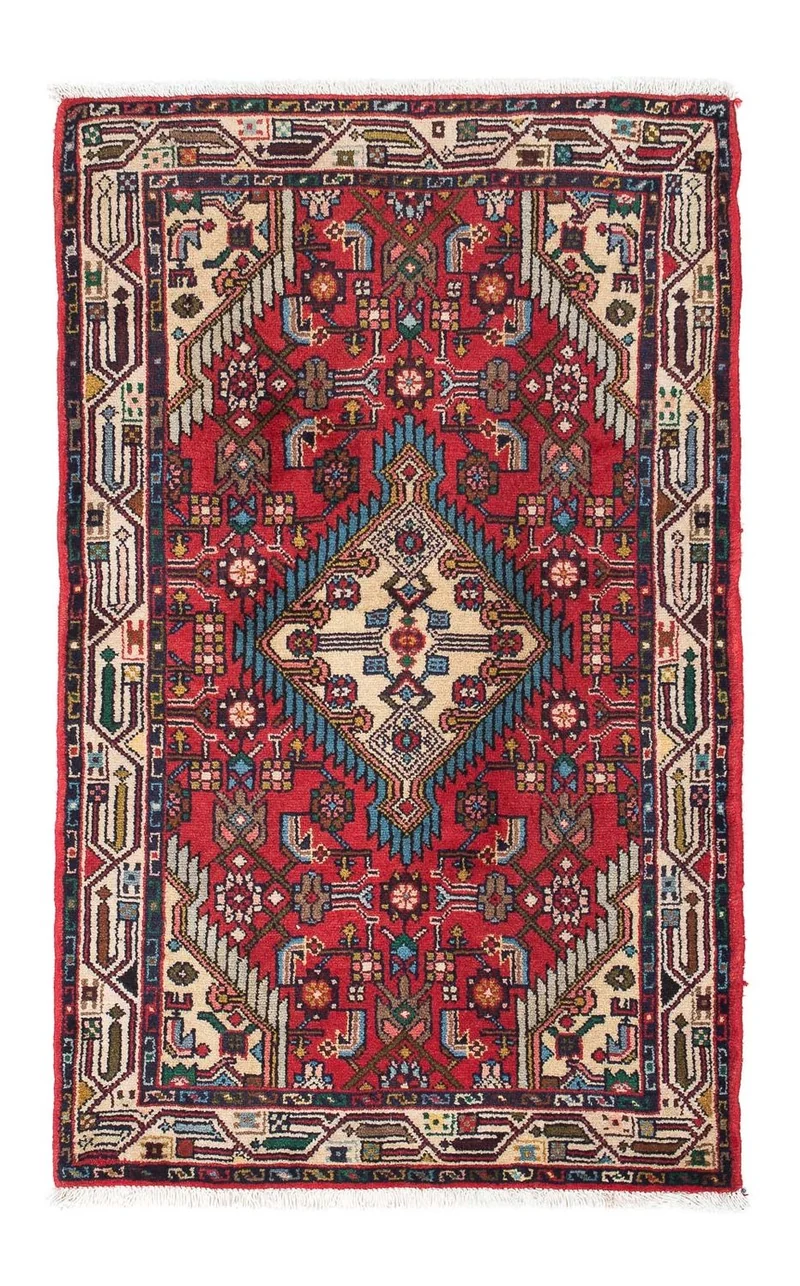 Perserteppich - Nomadic 87 x 126 cm - rot