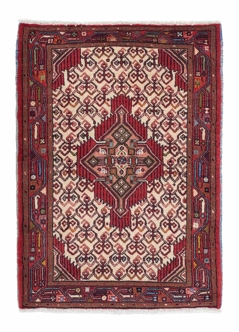 Perserteppich - Nomadic 80 x 120 cm - beige