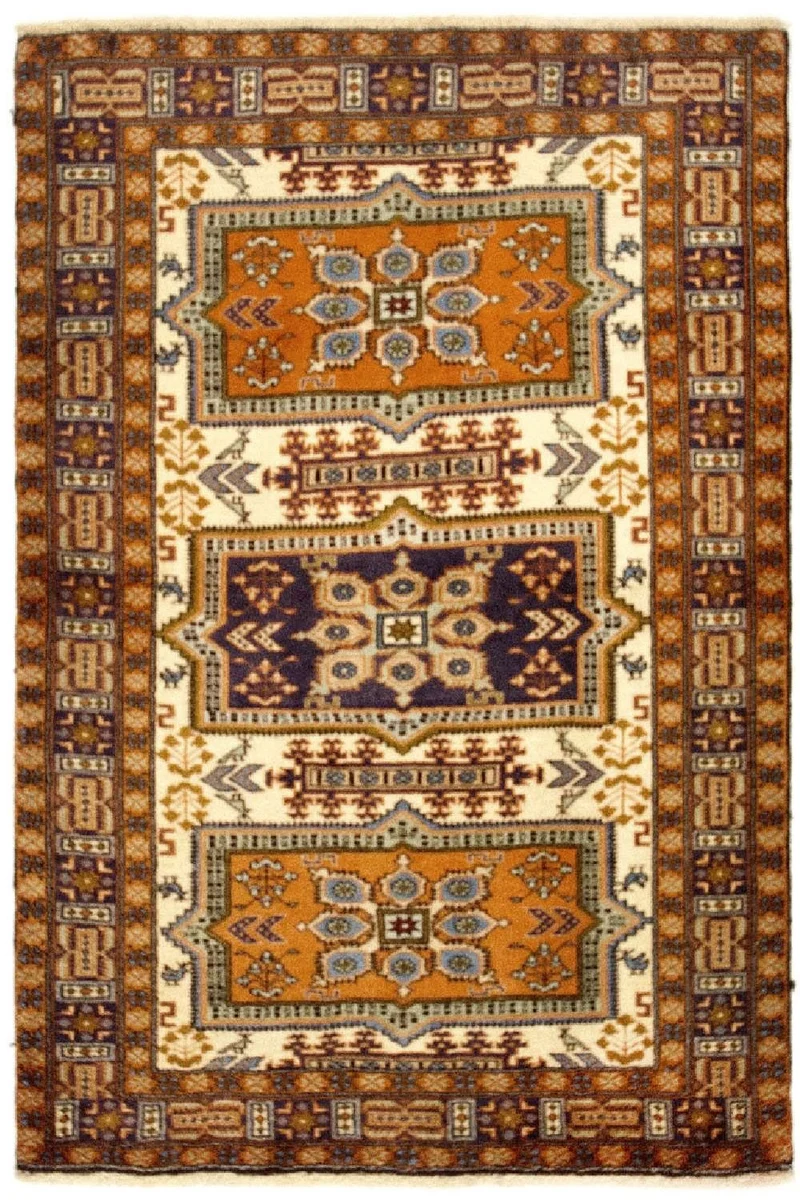 Perserteppich - Nomadic 93 x 154 cm - beige