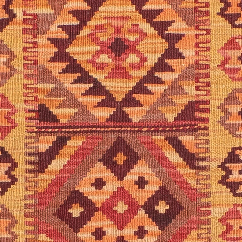 Kelim Teppich - Splash 73 x 299 cm - hellrot