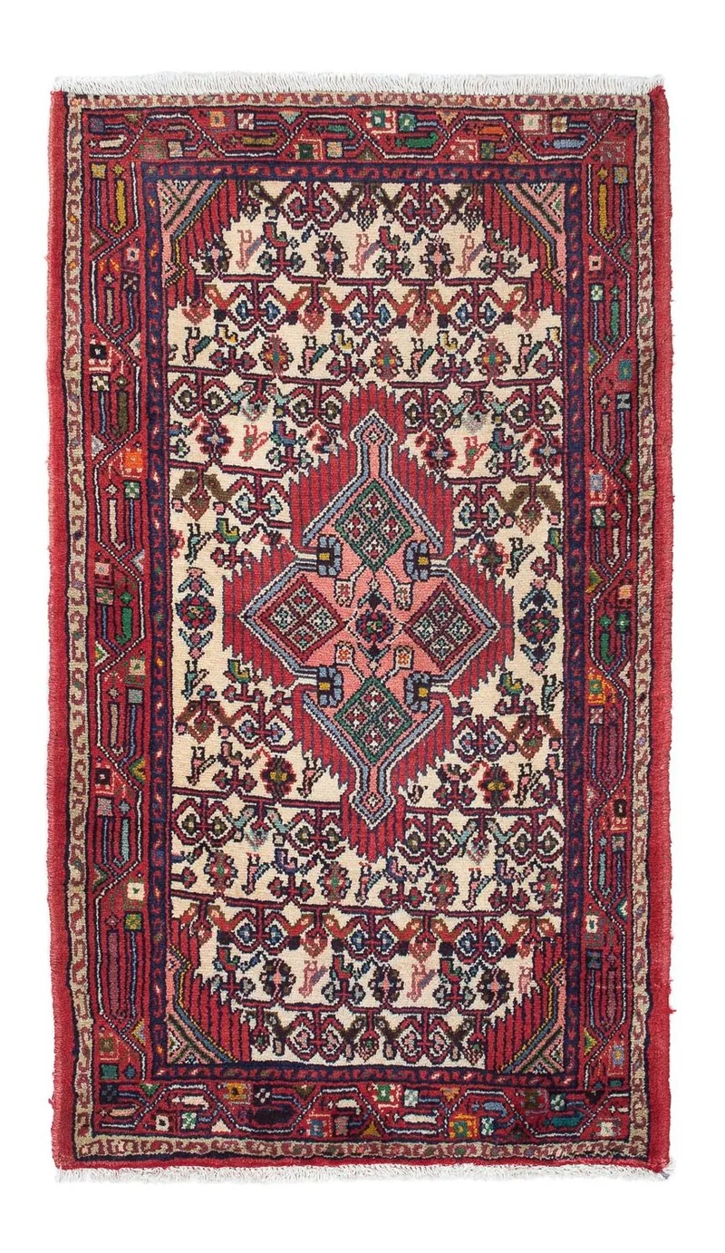 Perserteppich - Nomadic 75 x 126 cm - beige