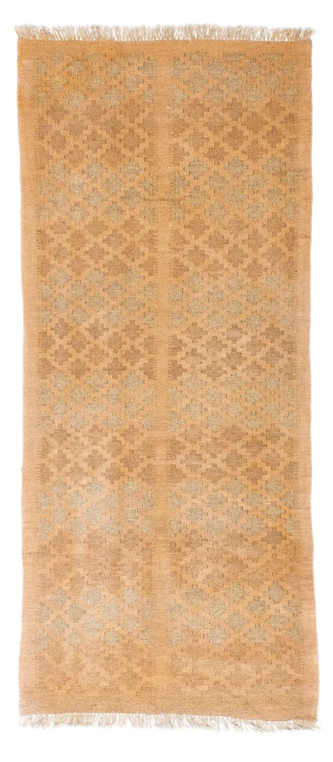 Kelim Teppich - Oriental 84 x 200 cm - hellbraun