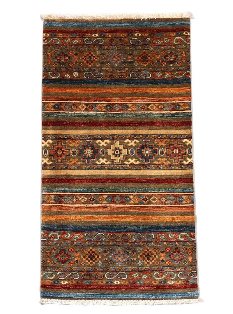 Ziegler Teppich 63 x 113 cm - mehrfarbig