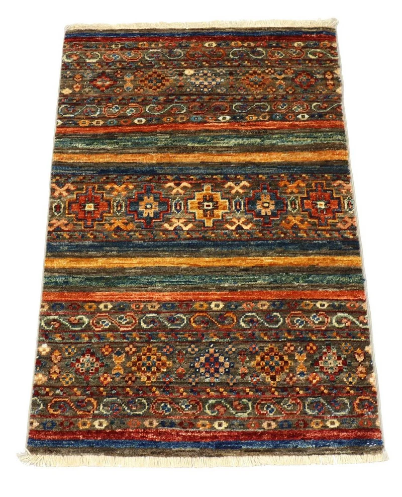 Ziegler Teppich 61 x 94 cm - mehrfarbig