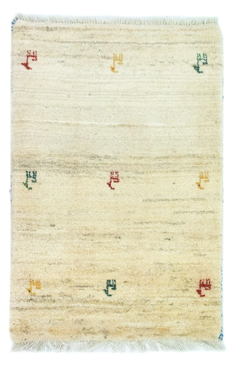 Gabbeh Teppich - Perser 57 x 87 cm - mehrfarbig