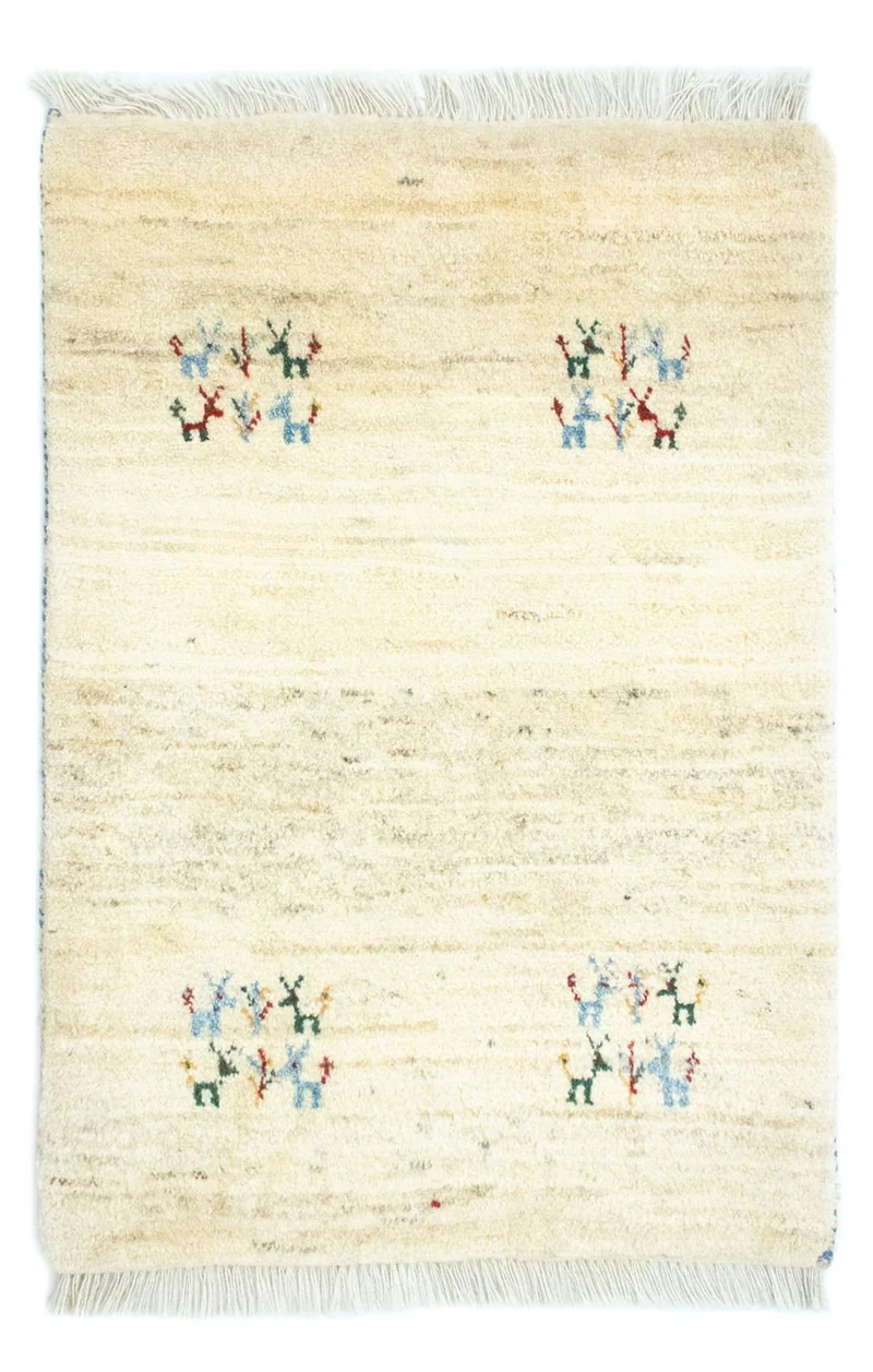 Gabbeh Teppich - Perser 64 x 90 cm - mehrfarbig